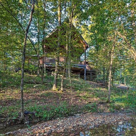 Creekside Broken Bow Cabin With Hot Tub And Fire Pit! Stephens Gap Exterior photo