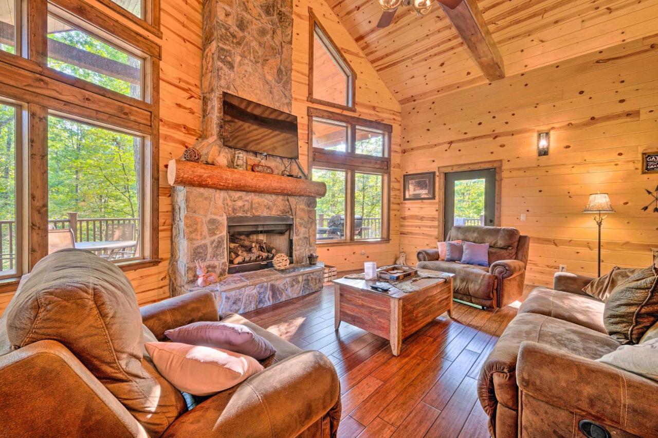 Creekside Broken Bow Cabin With Hot Tub And Fire Pit! Stephens Gap Exterior photo