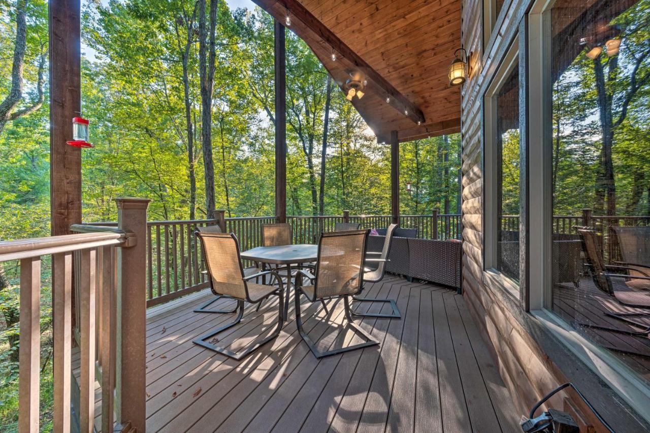 Creekside Broken Bow Cabin With Hot Tub And Fire Pit! Stephens Gap Exterior photo